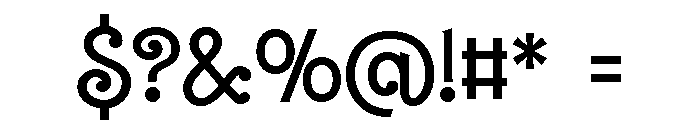 Bartex Font OTHER CHARS