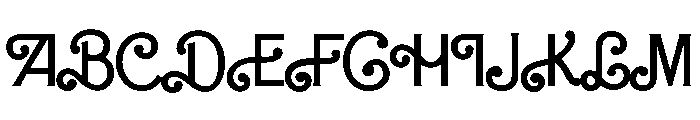 Bartex Font UPPERCASE