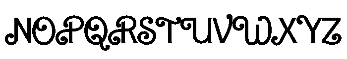 Bartex Font UPPERCASE