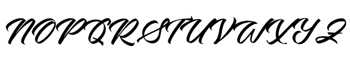 Barty Stones Font UPPERCASE