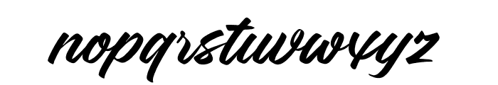 Barty Stones Font LOWERCASE