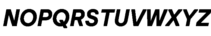Baru Sans Demo ExtBd Ita Font UPPERCASE