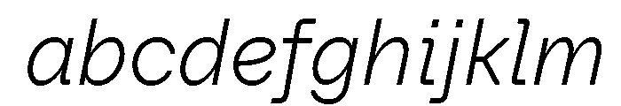 Baru Sans Demo ExtLt Ita FONT