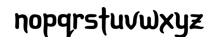 Baruzen Karma Free Regular Font LOWERCASE