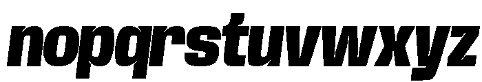 Base Neue Trial Cn Blk Obl Font LOWERCASE