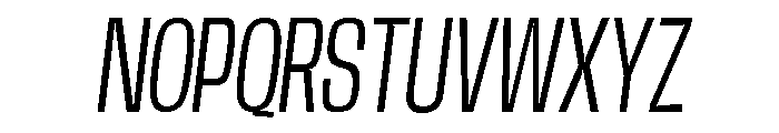 Base Neue Trial Cn Lt Obl Font UPPERCASE