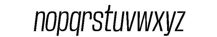 Base Neue Trial Cn Lt Obl Font LOWERCASE