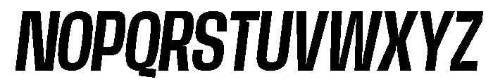 Base Neue Trial Cn SmBd Obl Font UPPERCASE