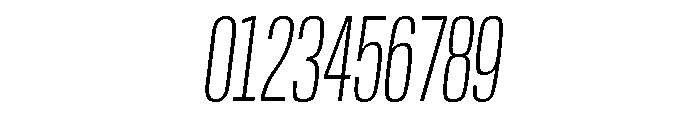 Base Neue Trial Cn XLt Obl Font OTHER CHARS