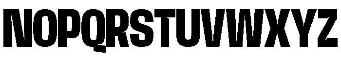 Base Neue Trial Cond ExtBd Font UPPERCASE