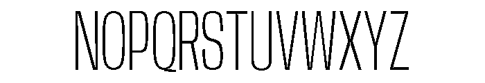 Base Neue Trial Cond ExtLt Font UPPERCASE