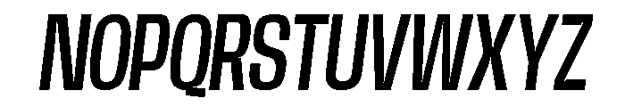 Base Neue Trial Cond Med Obliq Font UPPERCASE