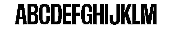 Base Neue Trial Cond SemBd Font UPPERCASE
