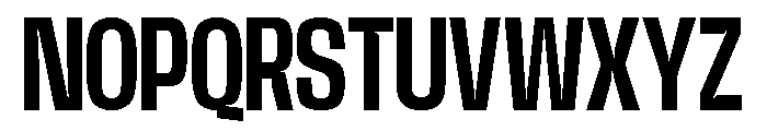 Base Neue Trial Cond SemBd Font UPPERCASE