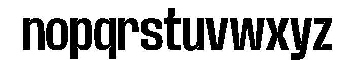 Base Neue Trial Cond SemBd Font LOWERCASE