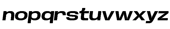Base Neue Trial Exp Bold Obliq Font LOWERCASE