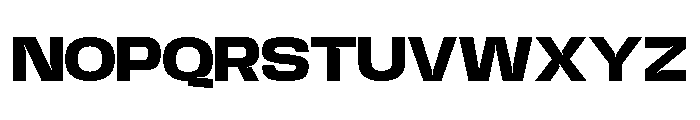 Base Neue Trial Exp ExtBd Font UPPERCASE