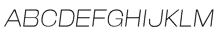Base Neue Trial Exp ExtLt Obliq Font