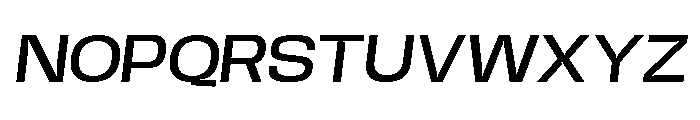 Base Neue Trial Exp Med Obliq Font UPPERCASE