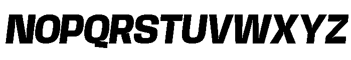 Base Neue Trial ExtBd Obliq Font UPPERCASE