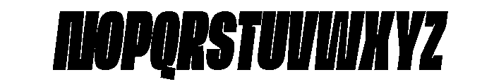 Base Neue Trial Super Cn Bl Ob Font UPPERCASE