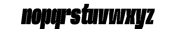 Base Neue Trial Super Cn Bl Ob Font LOWERCASE