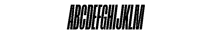 Base Neue Trial Super Cn Obl Font UPPERCASE