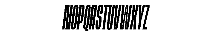 Base Neue Trial Super Cn Obl Font UPPERCASE