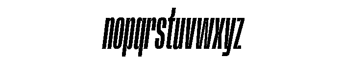 Base Neue Trial Super Cn Obl Font LOWERCASE