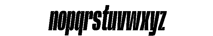 Base Neue Trial Super Cn Sm Ob Font LOWERCASE
