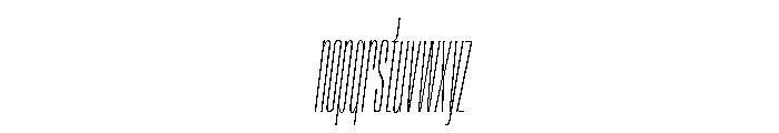 Base Neue Trial Super Cn Th Obl Font LOWERCASE