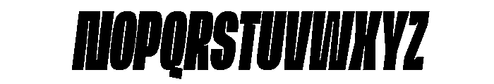 Base Neue Trial Super Cn XB Ob Font UPPERCASE