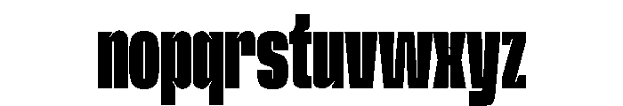 Base Neue Trial Super Cn XBd Font LOWERCASE