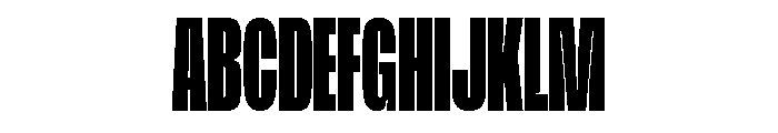 Base Neue Trial Super Cond Bold Font UPPERCASE