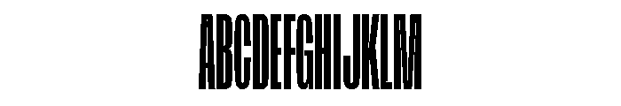 Base Neue Trial Super Cond Font UPPERCASE