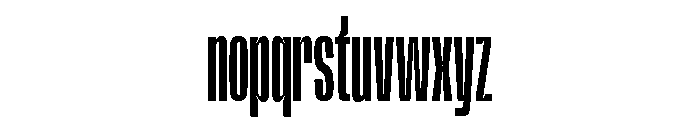 Base Neue Trial Super Cond Font LOWERCASE