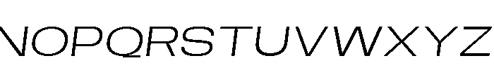 Base Neue Trial Super Ex Lt Obl Font UPPERCASE