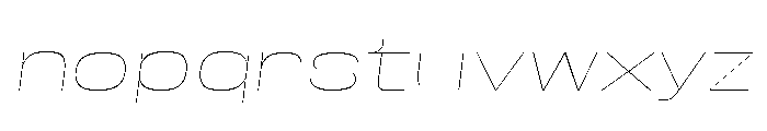 Base Neue Trial Super Ex Th Obl Font LOWERCASE