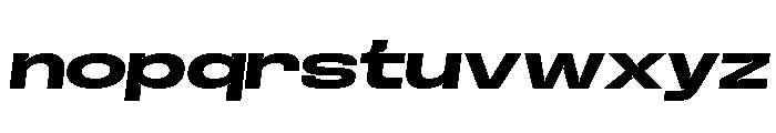 Base Neue Trial Super Exp ExBd Font LOWERCASE