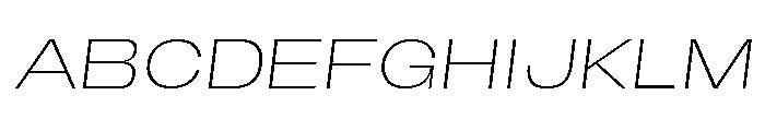 Base Neue Trial Super Exp ExLt Font UPPERCASE