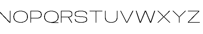 Base Neue Trial Super Exp ExtLt Font UPPERCASE