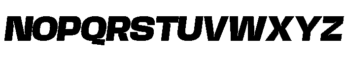 Base Neue Trial Wd Blk Obl Font UPPERCASE