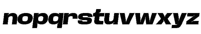Base Neue Trial Wd Blk Obl Font LOWERCASE