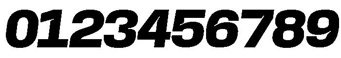 Base Neue Trial Wide ExBd Obl Font OTHER CHARS
