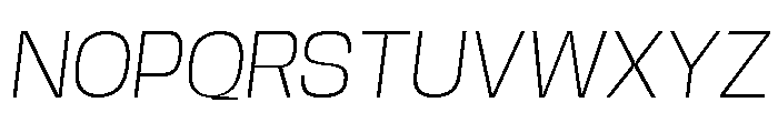 Base Neue Trial Wide ExLt Obl Font UPPERCASE