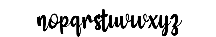 {Basic Gardening} Font LOWERCASE