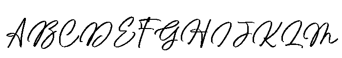 Baslina Free Regular Font UPPERCASE