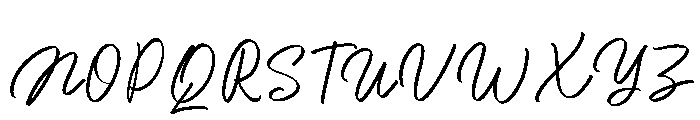 Baslina Free Regular Font UPPERCASE