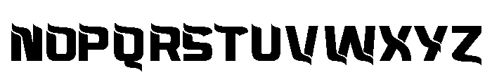 Bassunpersonaluse-Regular Font UPPERCASE