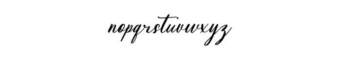 Bastimber Mofatega DEMO VERSION Font LOWERCASE